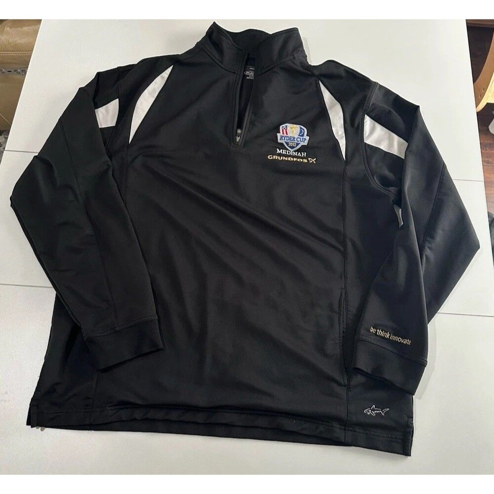 2012 Medinah Grundfos Long Sleeve Quarter Zip long sleeve PGA Golf XL Norman